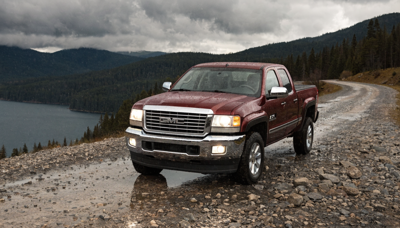 2005 GMC Canyon with tonneau bed cover