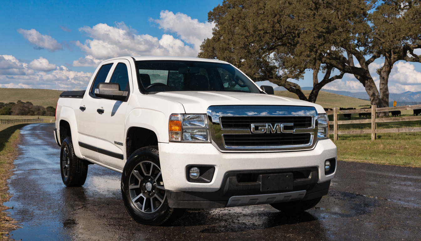 2006 GMC Canyon with tonneau bed cover